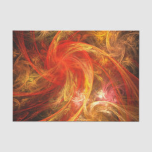 Firestorm Nova Abstrakte Kunst Seidenpapier