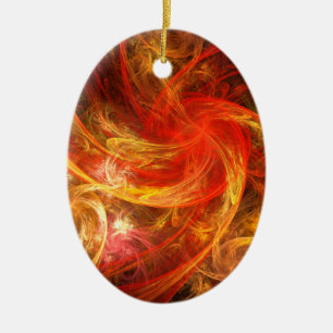 Firestorm Nova Abstraktes Kunstmuseum Keramikornament