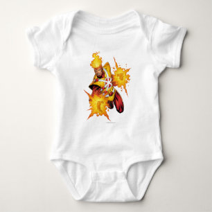 Firestorm Punch Baby Strampler