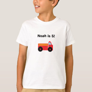 "Firetruck-" personalisierter T - Shirt