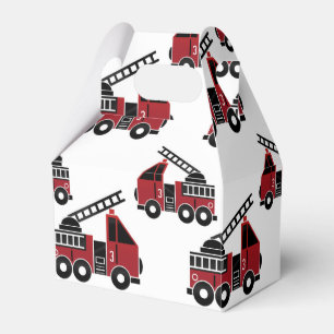 Firetrucksbevorzugungskasten Geschenkschachtel