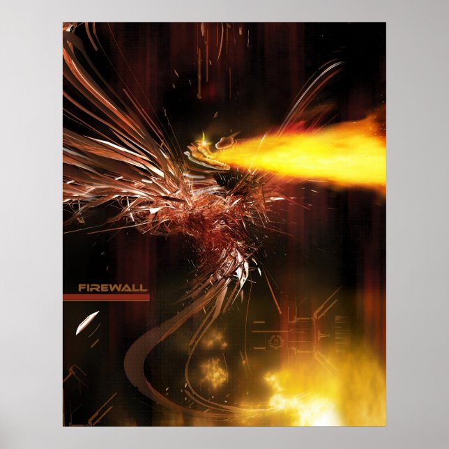 Firewall durch Lightform Poster (Vorne)