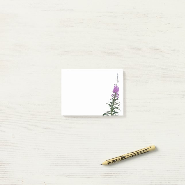 Fireweed 3" x 4" Post-It Notes Klebezettel (Auf Schreibtisch)