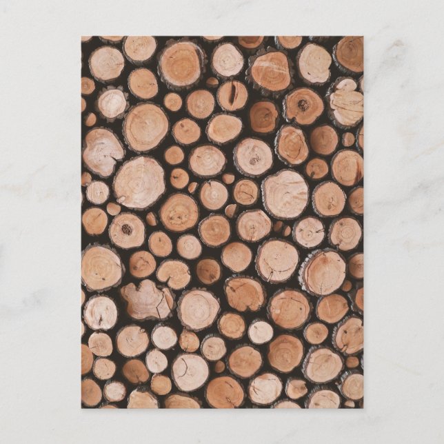 Firewood Logs      Postkarte (Vorderseite)