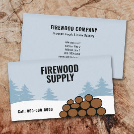 Firewood Supply & Home Delivery Visitenkarte