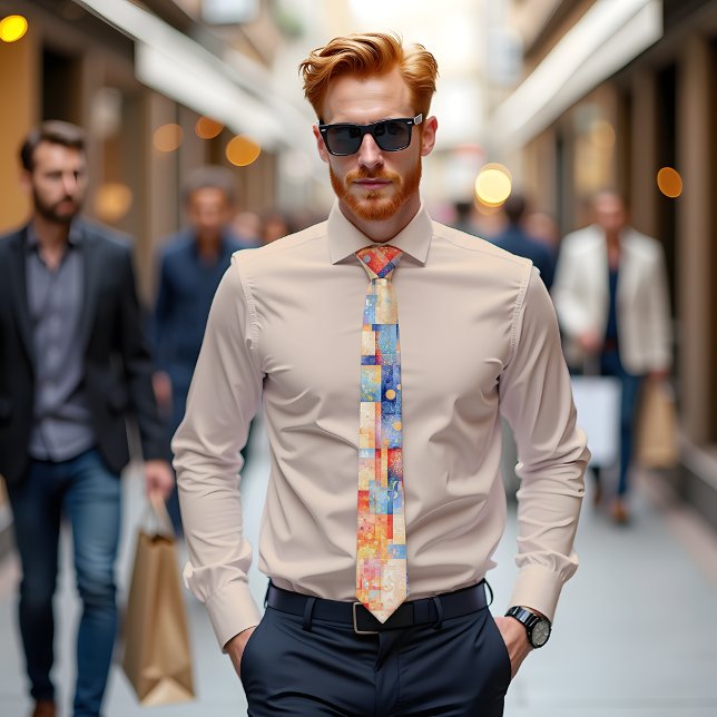 Firework Fantasy Abstrakt Art Krawatte (Von Creator hochgeladen)