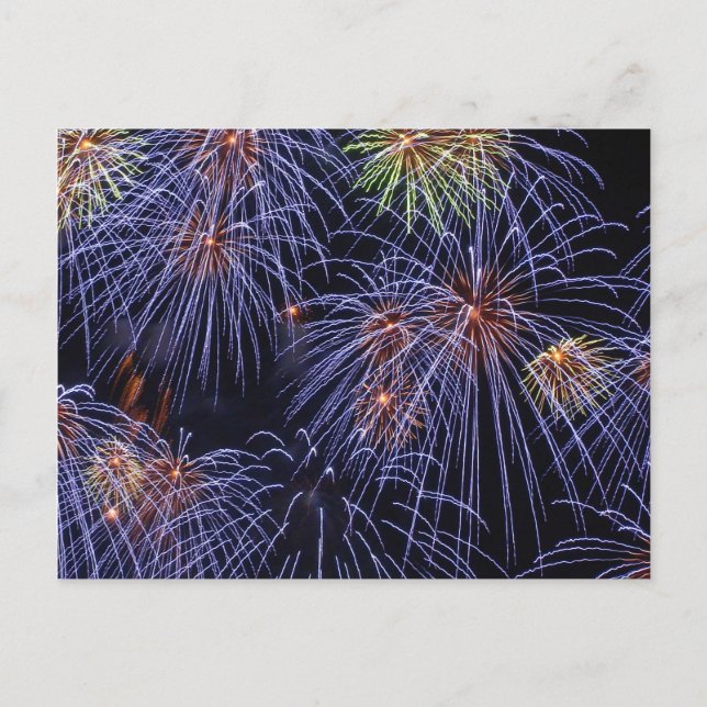 Firework Final Postkarte (Vorderseite)
