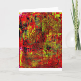 Firework Graffiti Karte