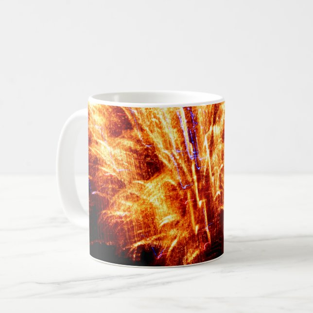 Firework-Tasse Kaffeetasse (Vorderseite Links)