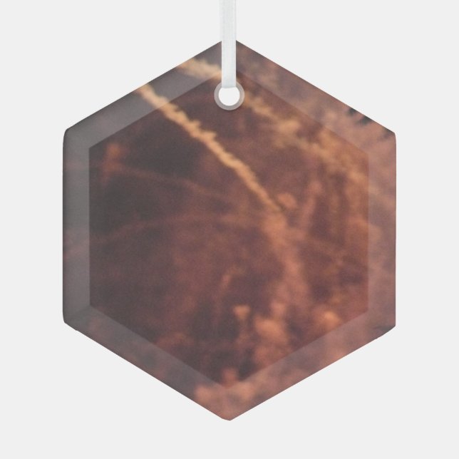 Fireworks 20 ornement hexagone en verre (Recto)