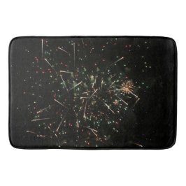 Fireworks Bath Mat Badematte