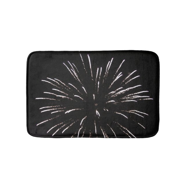 Fireworks Bath Mat Badematte (Vorderseite)