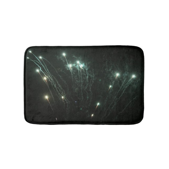 Fireworks Bath Mat Badematte (Vorderseite)