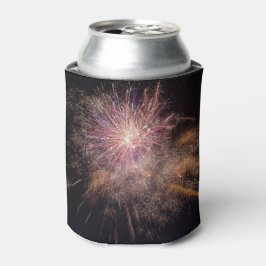 Fireworks benutzerdefinierte Monogramm kann Kühler Dosenkühler