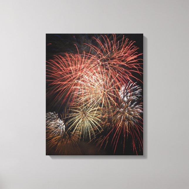 Fireworks Canvas Print 20 Leinwanddruck (Vorderseite)