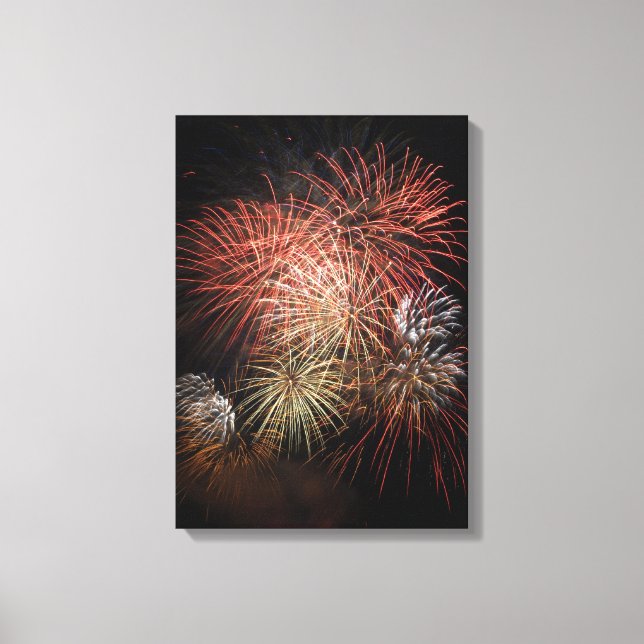 Fireworks Canvas Print 20 Leinwanddruck (Vorderseite)