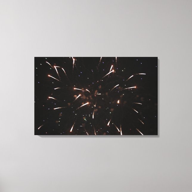 Fireworks Canvas Prints Leinwanddruck (Vorderseite)