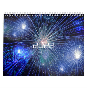 Fireworks Custom Printed Calendar 2022 Kalender