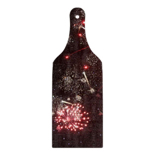 Fireworks Cutting Board Schneidebrett (Vorderseite)