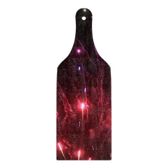 Fireworks Cutting Board Schneidebrett (Vorderseite)