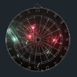 Fireworks Dartboard Dartscheibe<br><div class="desc">Ein Dartboard mit einem Foto Feuerwerk.</div>