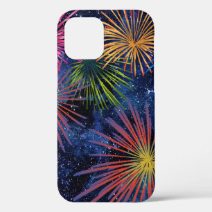 Fireworks Design on Dark Sky Background Case-Mate iPhone Hülle