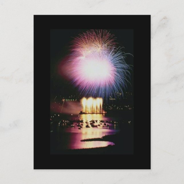 Fireworks Designer Postkarten (Vorderseite)