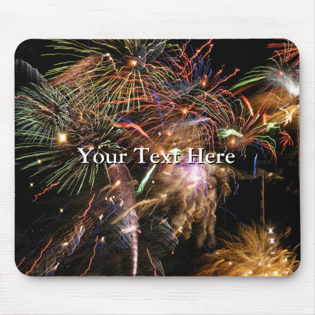 Fireworks Display Mousepad (Vorne)