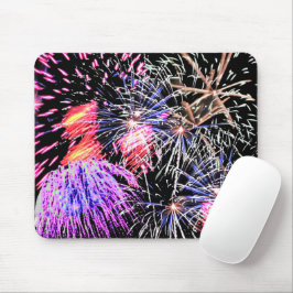 Fireworks Display Mousepad