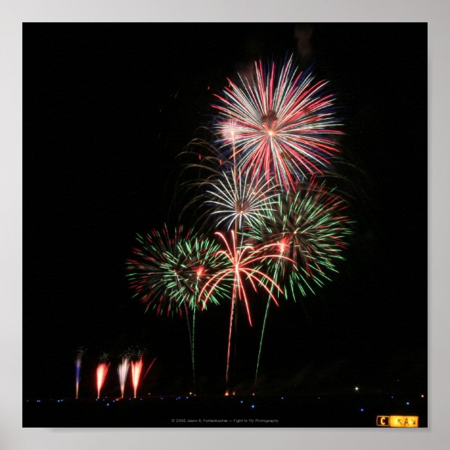 Fireworks Display Poster (Vorne)