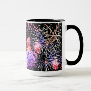 Fireworks Display Tasse