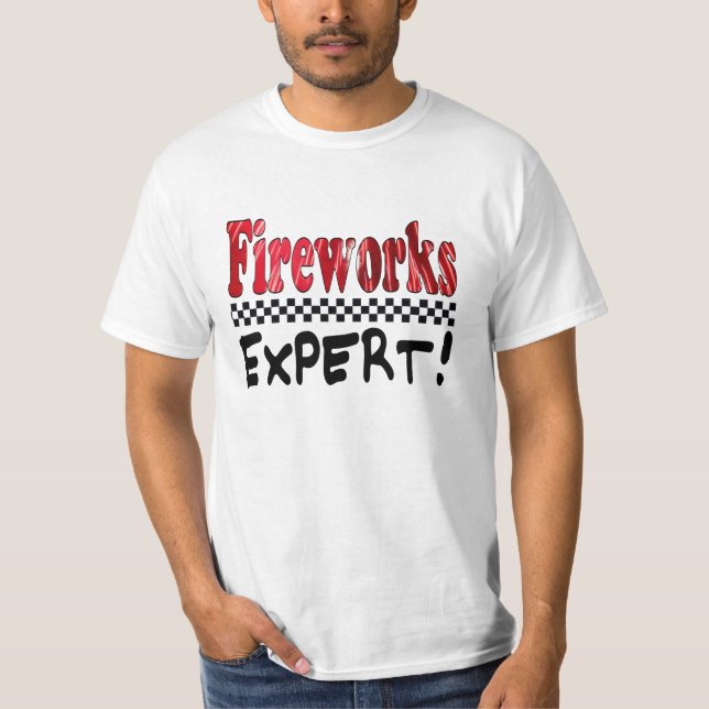 Fireworks Expert T - Shirt (Vorderseite)