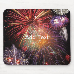 Fireworks Finale Mousepad
