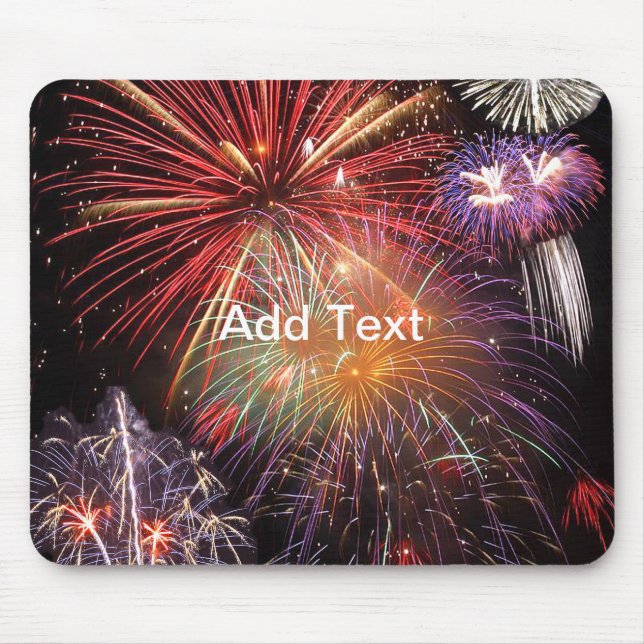 Fireworks Finale Mousepad (Vorne)