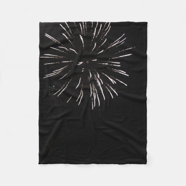 Fireworks Fleece Blanket (Vorderseite)