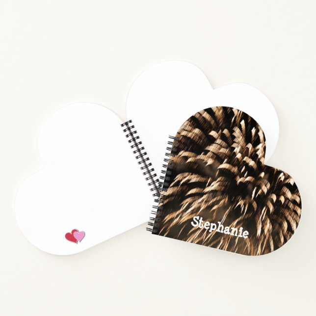 Fireworks Gold Notizbuch (Innenseite)