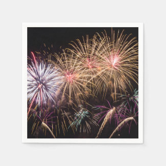 Fireworks Napkin Serviette