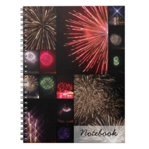 Fireworks-Notebook Notizblock