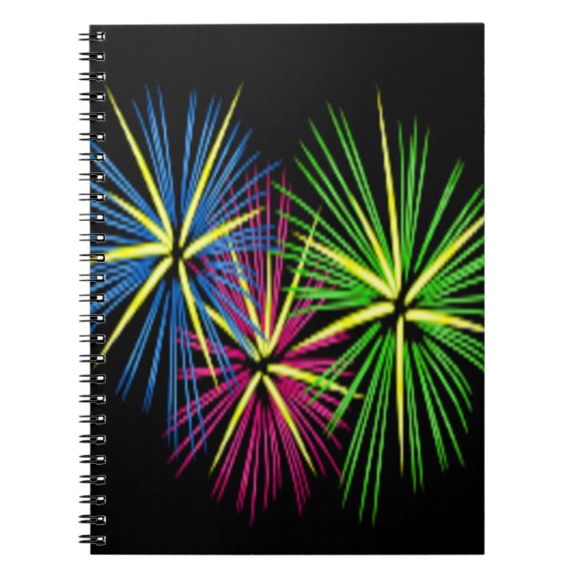 FIREWORKS NOTIZBLOCK (Vorderseite)