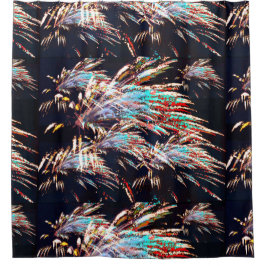 Fireworks over Mt. Olivet Duschvorhang