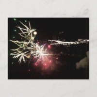 Fireworks-Postkarte