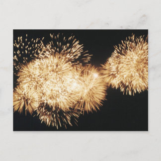 Fireworks-Postkarte Postkarte