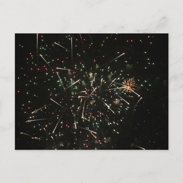 Fireworks Postkarten (Vorderseite)