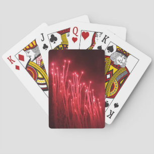 Fireworks Rocket Red Glare Playing Cards Spielkarten