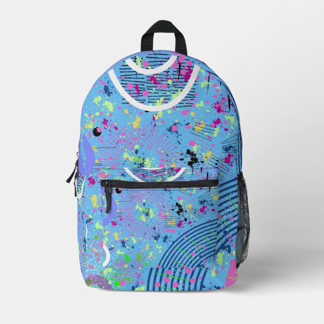 Fireworks Show  Bedruckter Rucksack (Vorderseite)