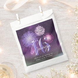 Fireworks Sweet 16 Lila ID984 Geschenktütchen