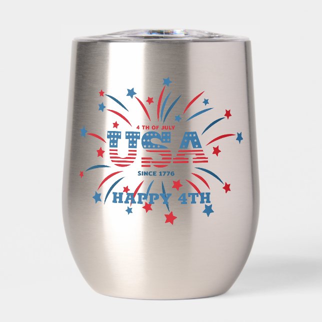 Fireworks USA Patriotic Red White Blue (Vorderseite)