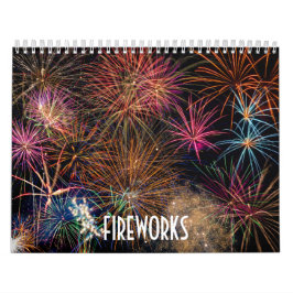 Fireworks Wall Calendar Kalender