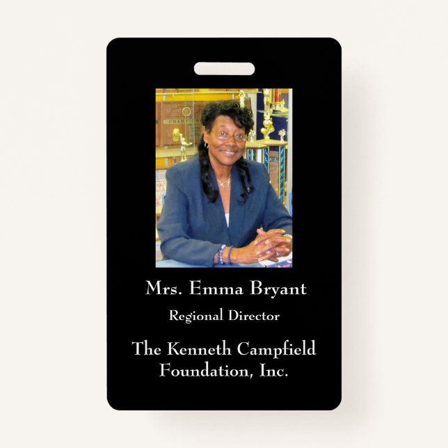 Firma ID Ausweis (Vorderseite)