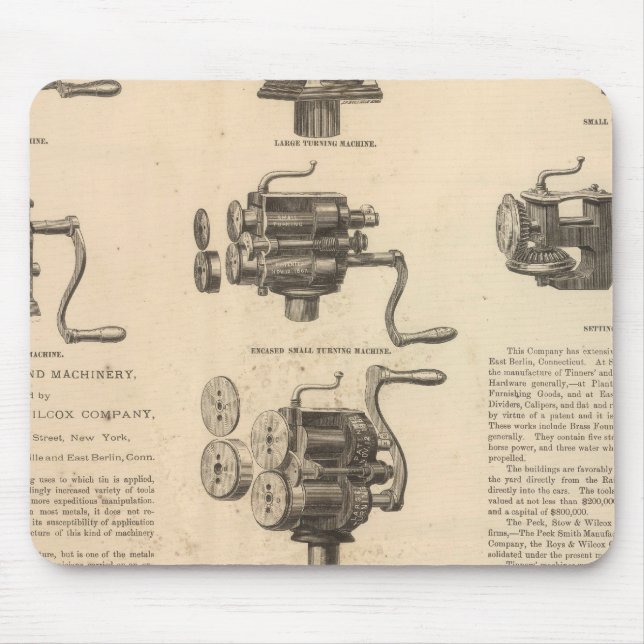 Firma Peck, Stow und Wilcox Mousepad (Vorne)